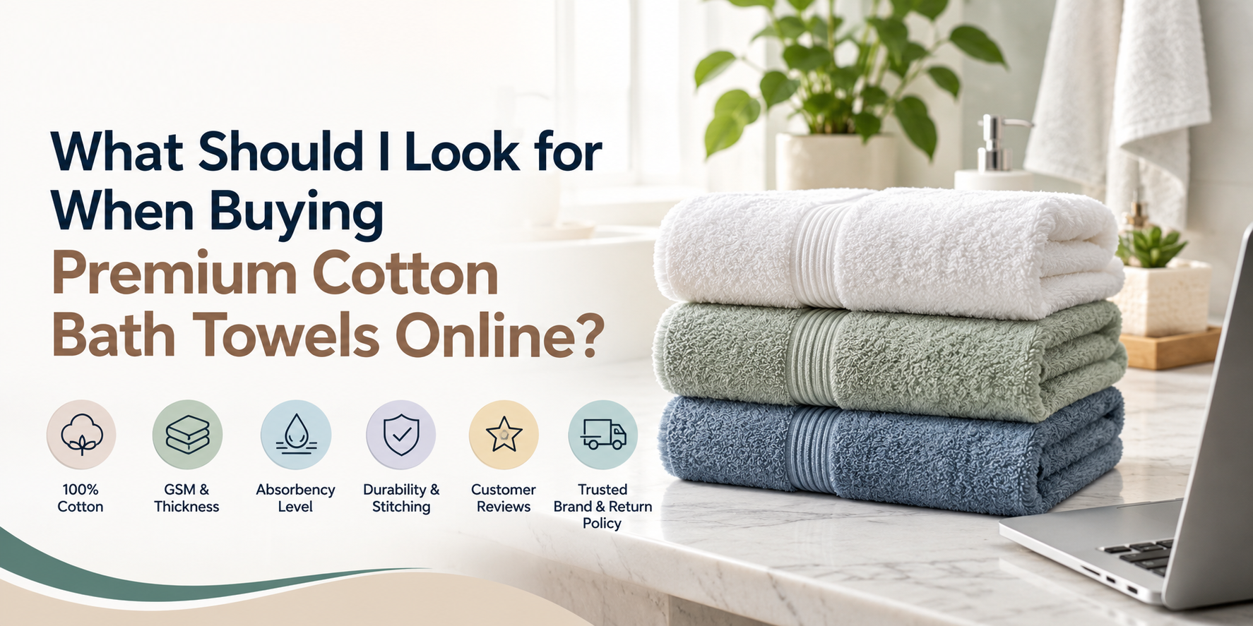 What Should I Look for When Buying Premium Cotton Bath Towels Online?
