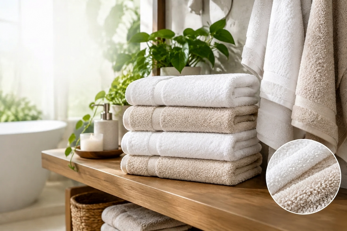 What Should I Look for When Buying Premium Cotton Bath Towels Online?