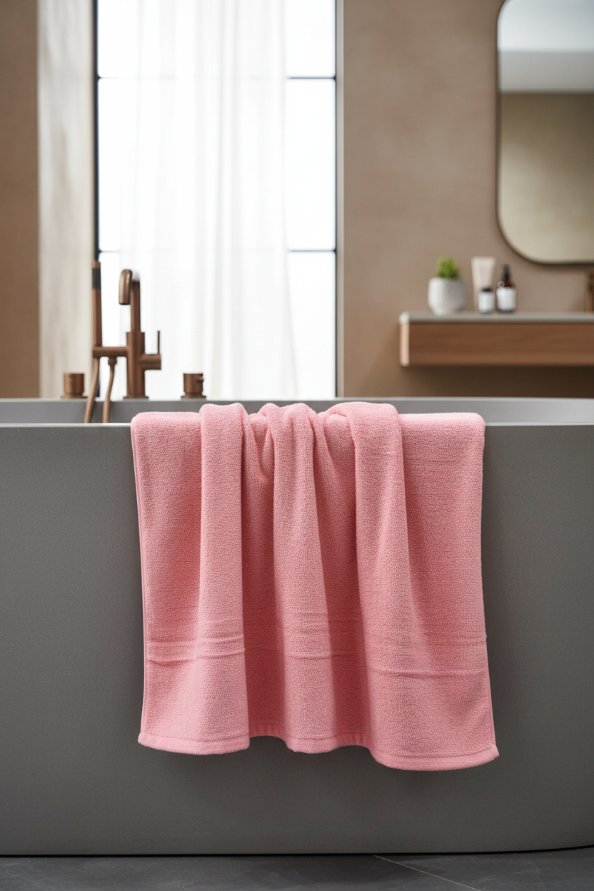 Cotton Bloom Bath Towel
