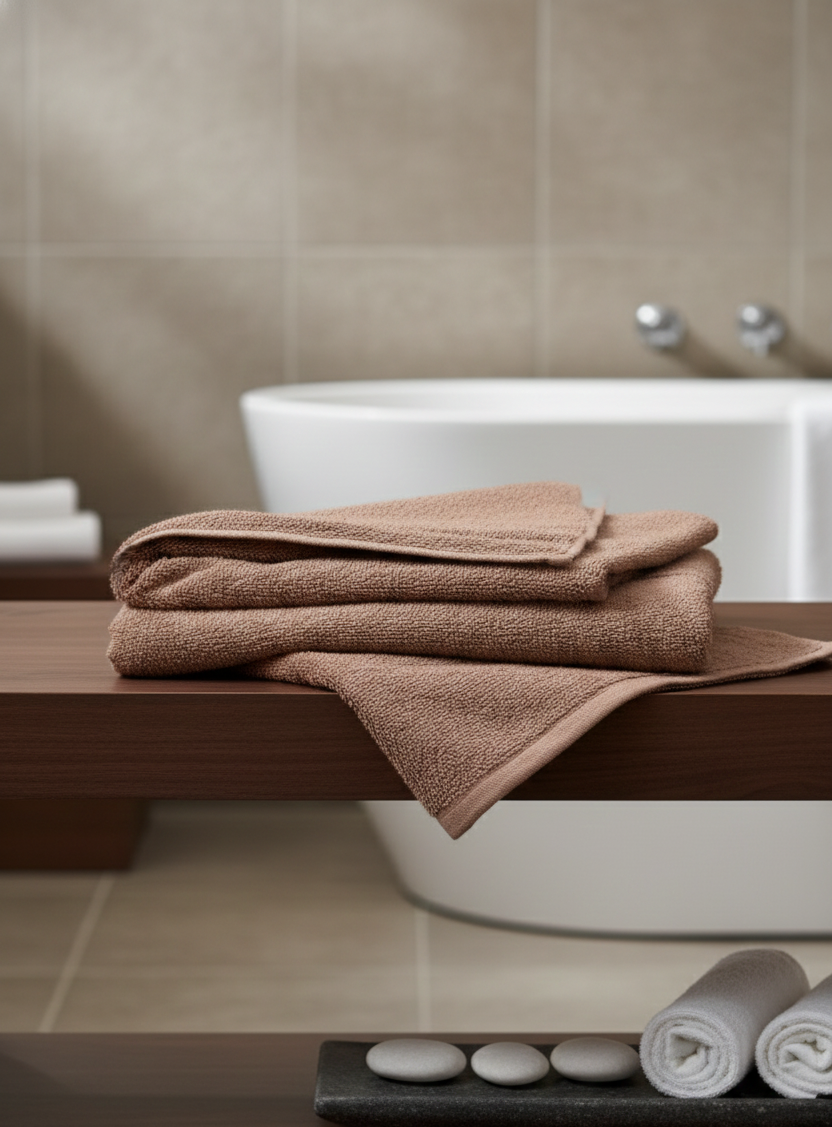 Cotton Bloom Bath Towel