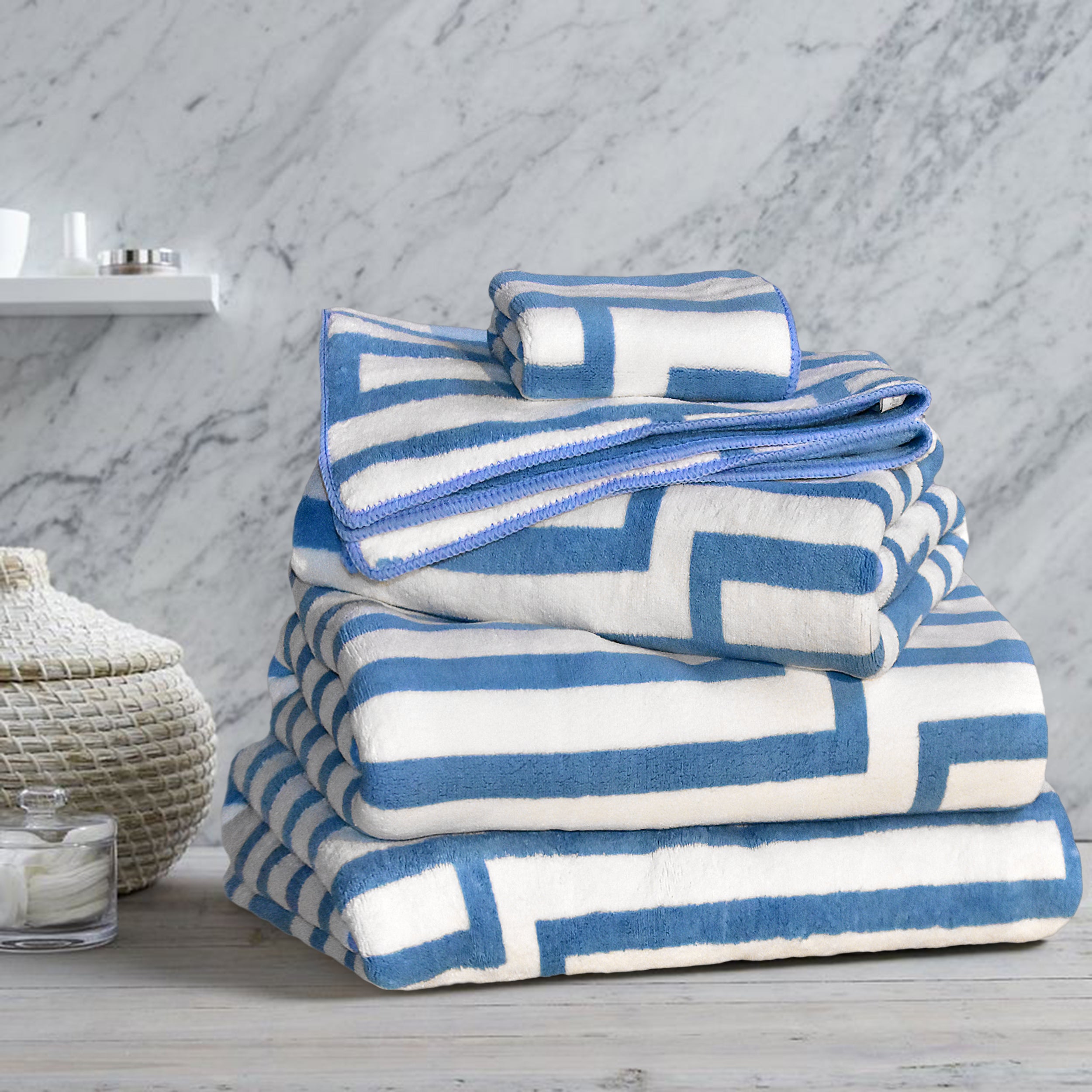 Moss Bath set – 4 Piece Towel Set