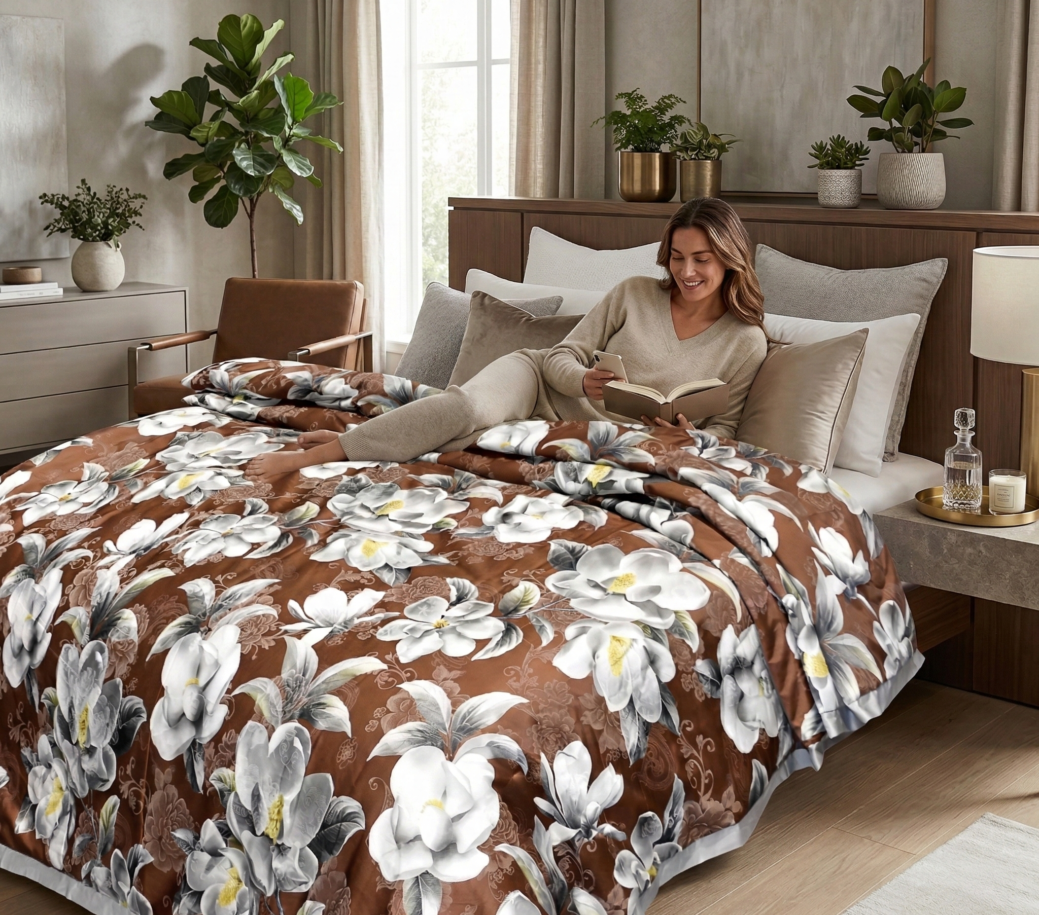 Digital Jacquard AC Comforter