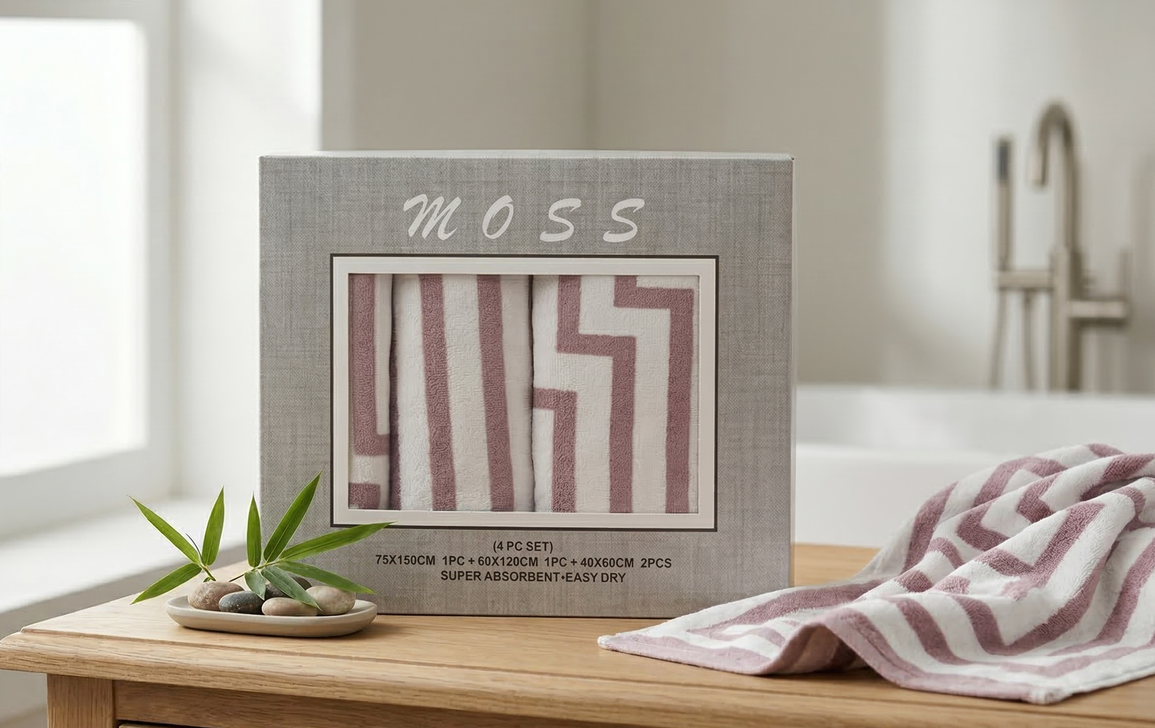 Moss Towel Set