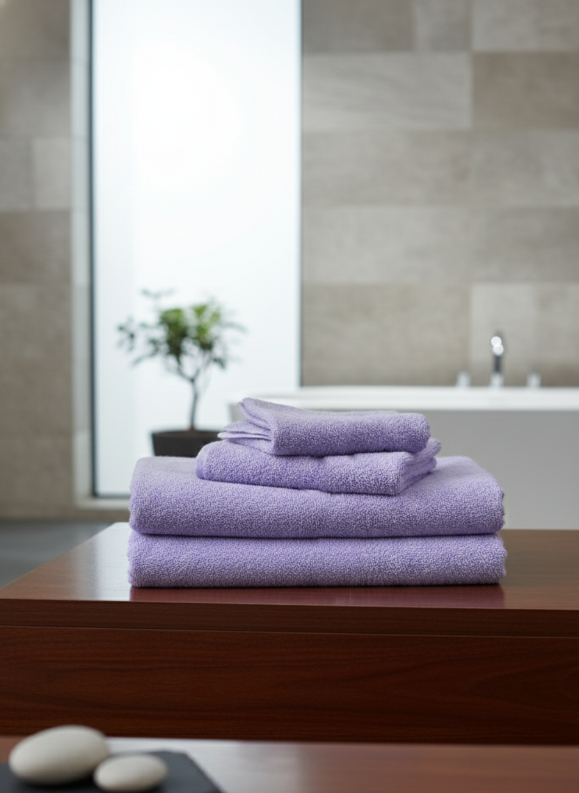 Cotton Bloom Bath Towel