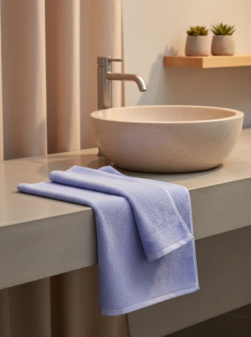 Cotton Bloom Bath Towel