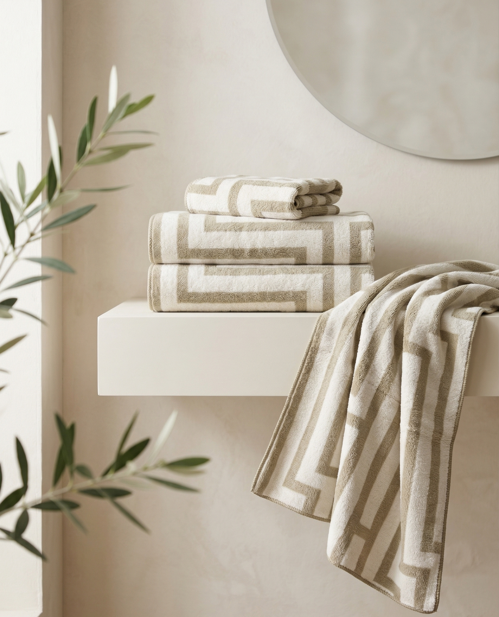 Moss Towel Set