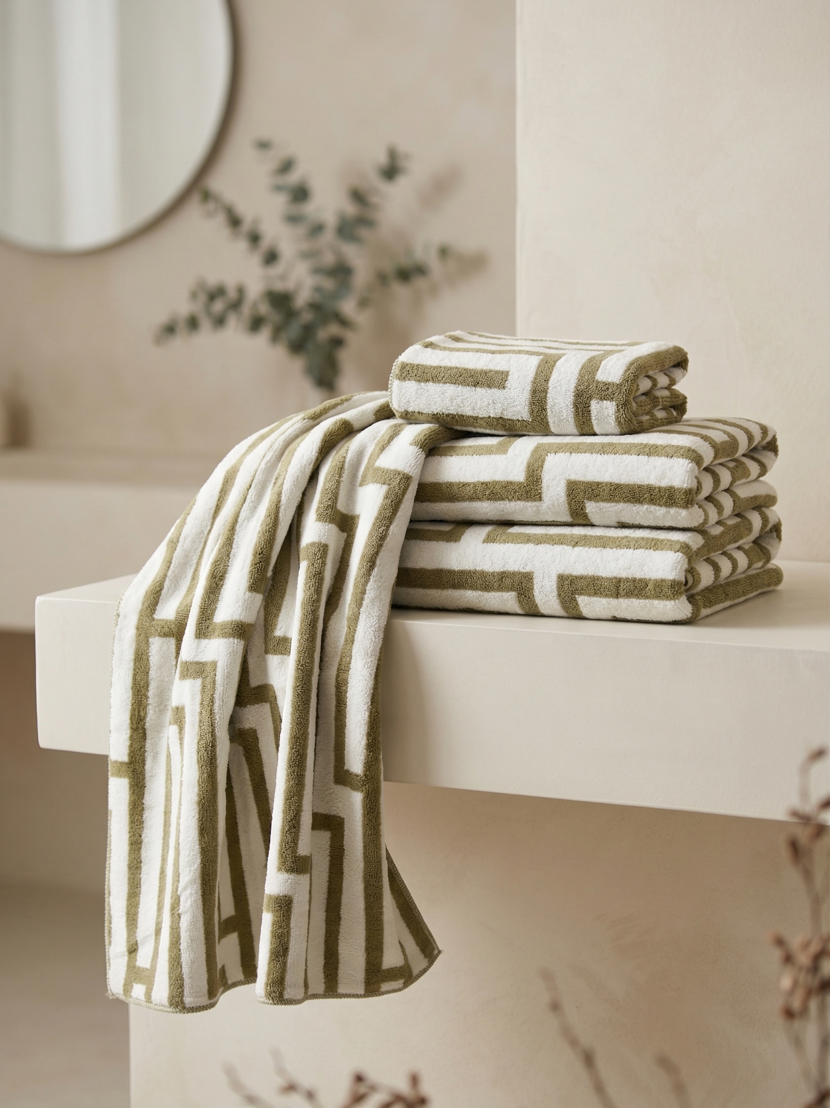 Moss Towel Set