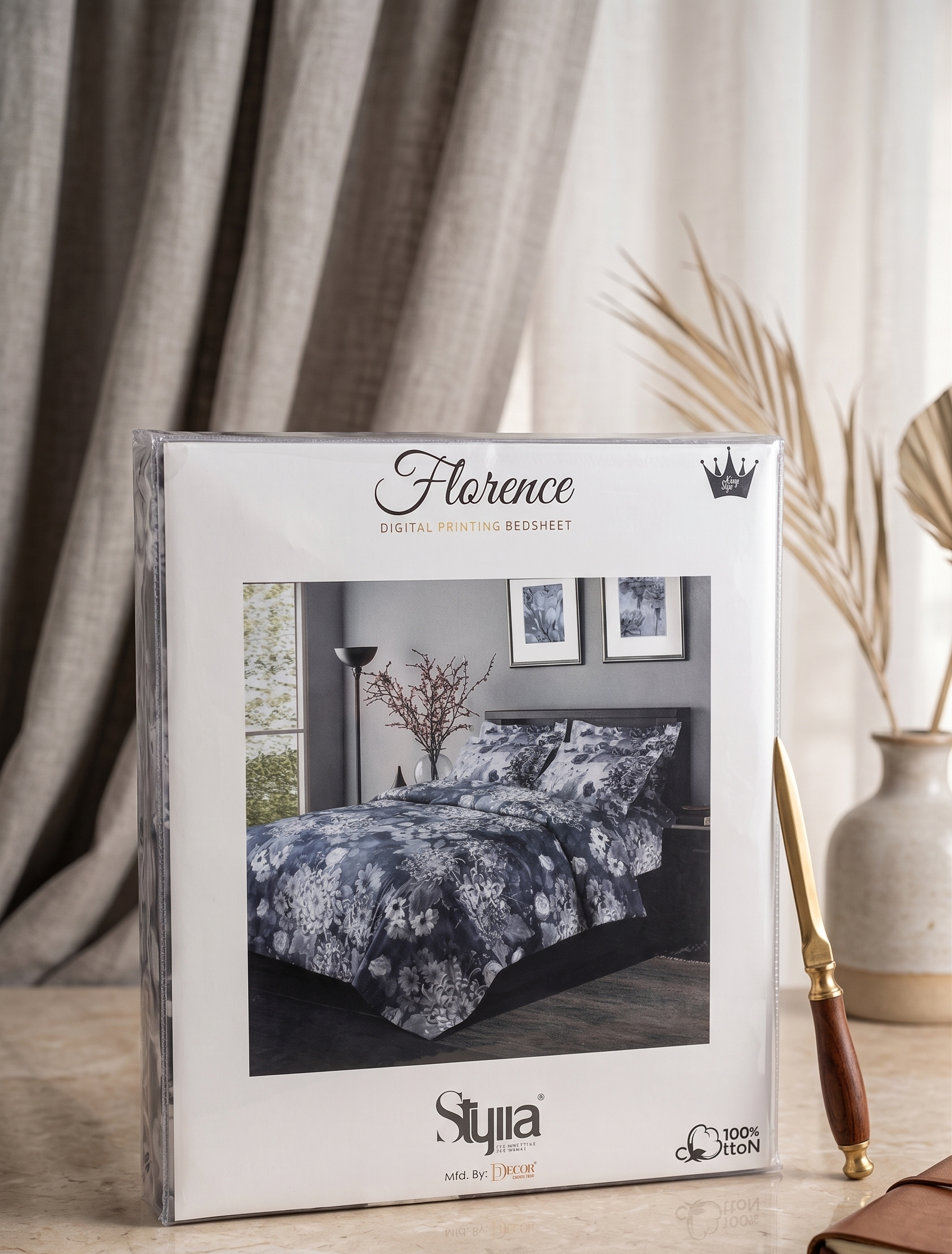 Florence King Size Bedsheet