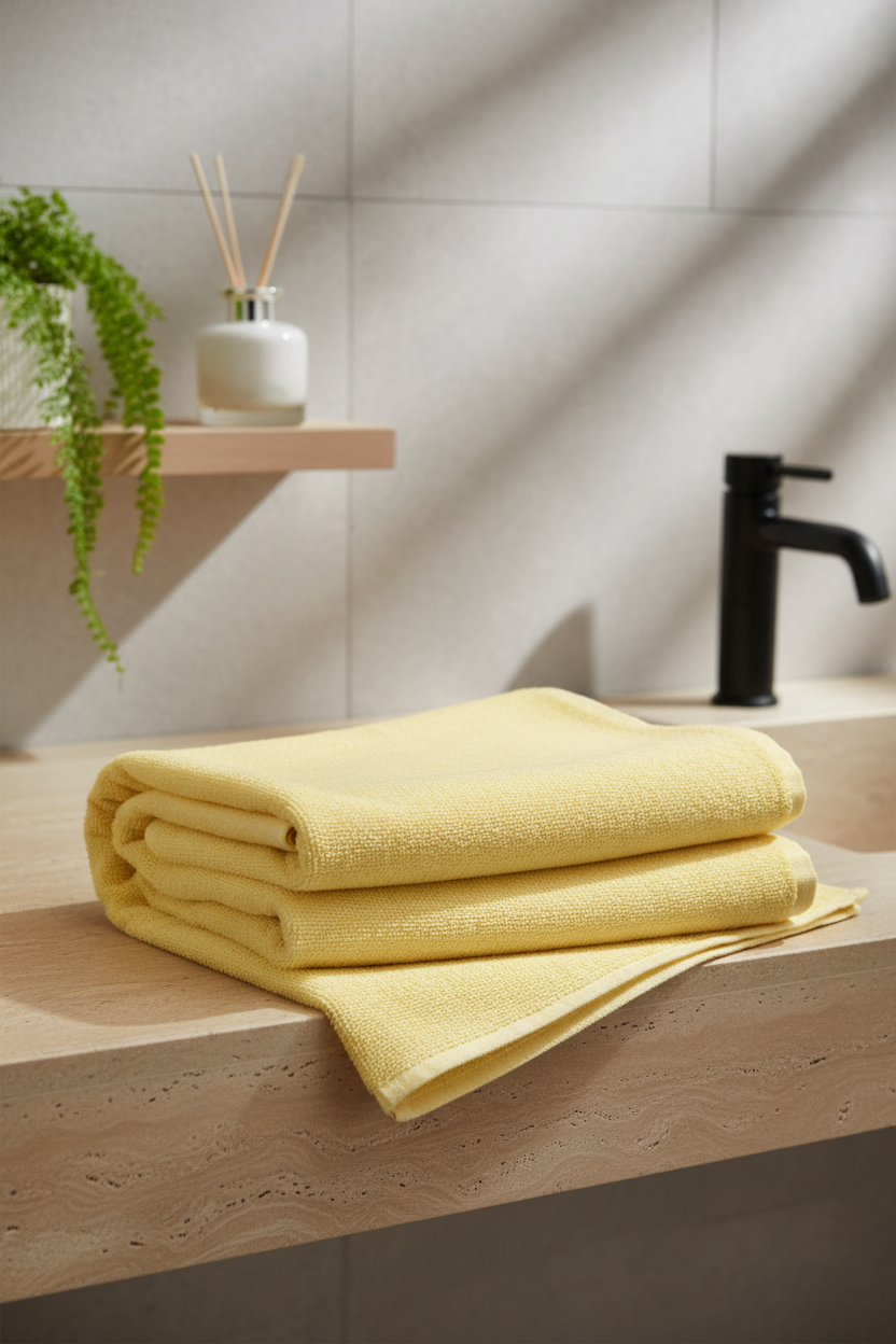 Cotton Bloom Bath Towel