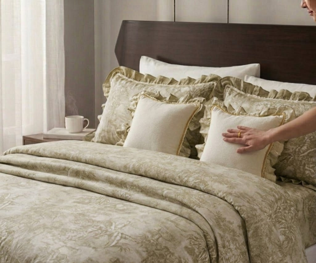 Ruffle Bedsheet Set