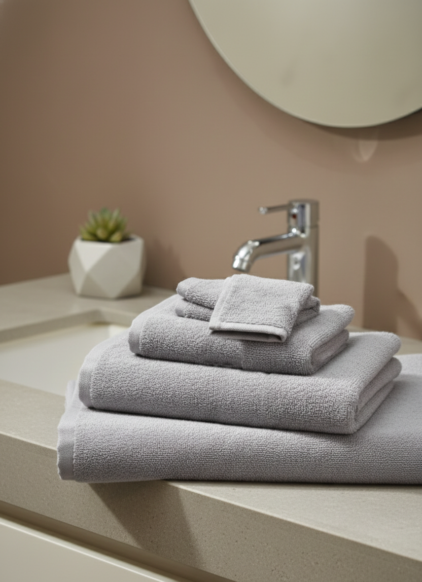 Cotton Bloom Bath Towel