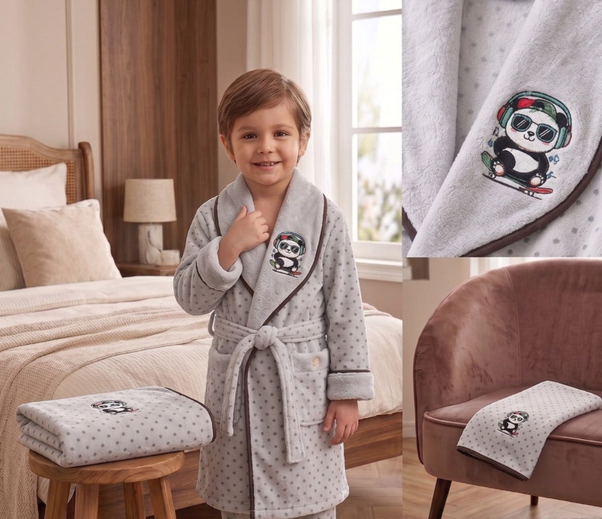 Tiny Hugs BathrobeSet