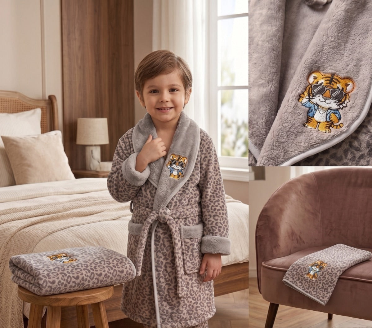 Tiny Hugs BathrobeSet