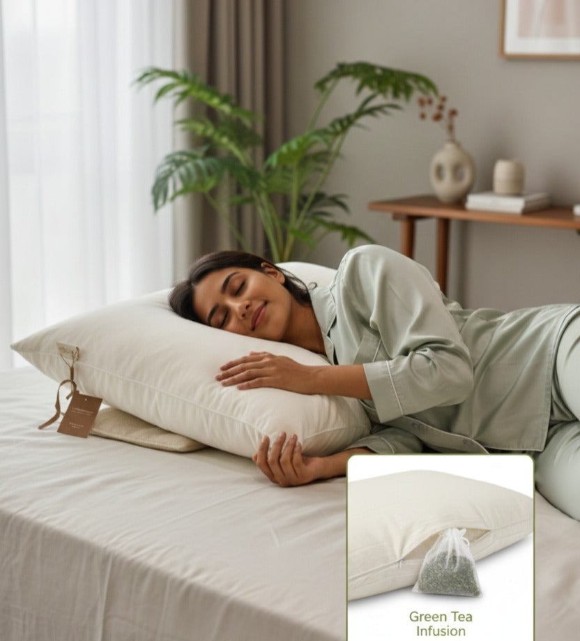 Green Tea Pillow