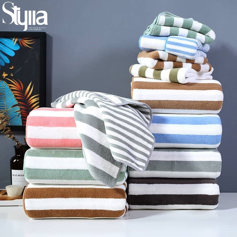 Zebra Bath Towel