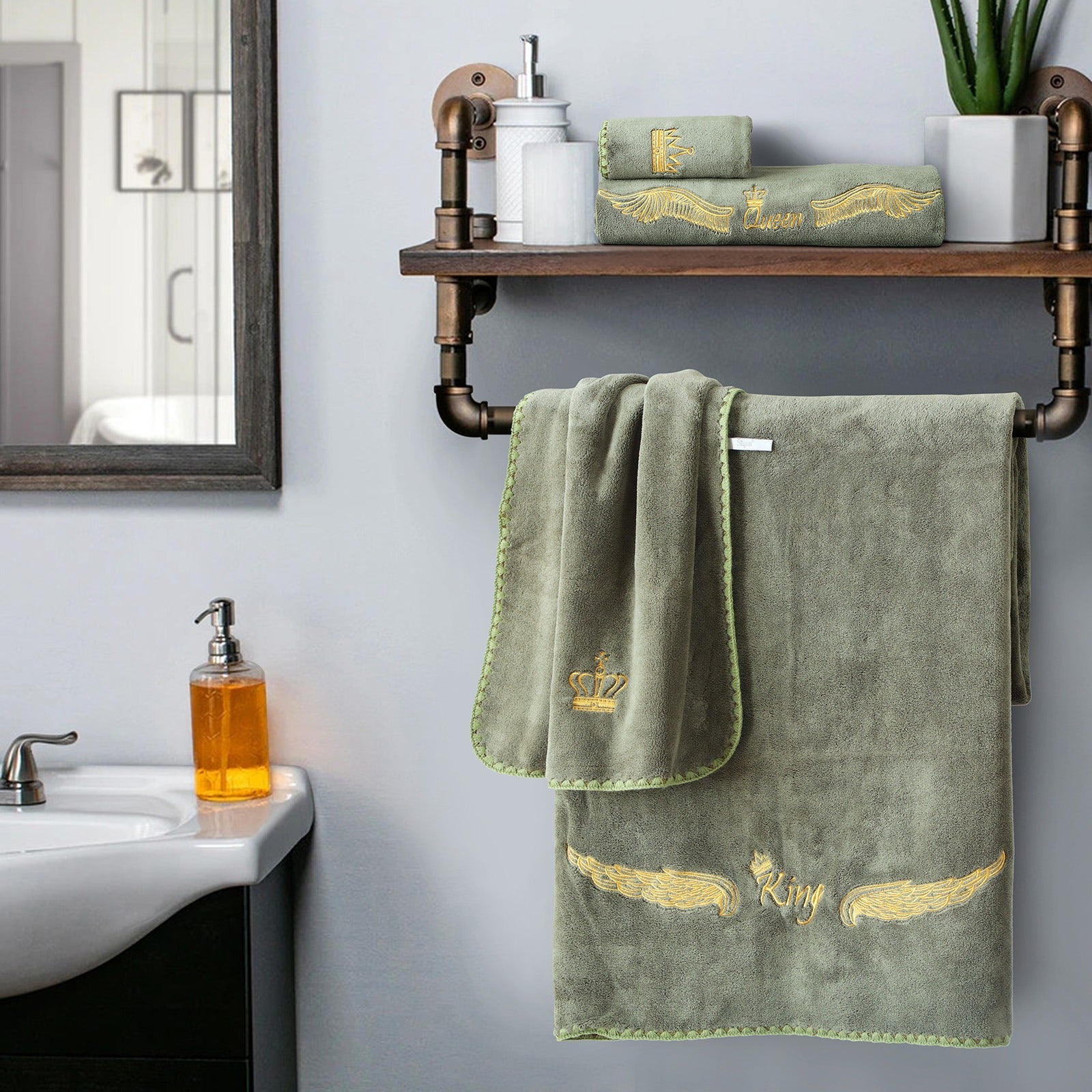 Soulmate Bath Towel